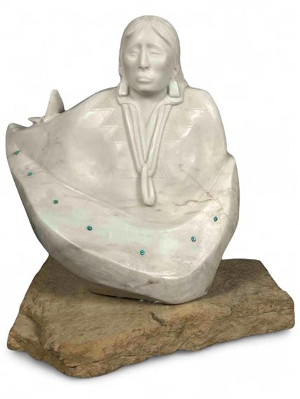 Woman With Butterflies - Michael J. Chee