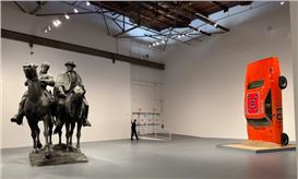 Heavy in more ways than one: Confederate statues hit the road for Los Angeles exhibition