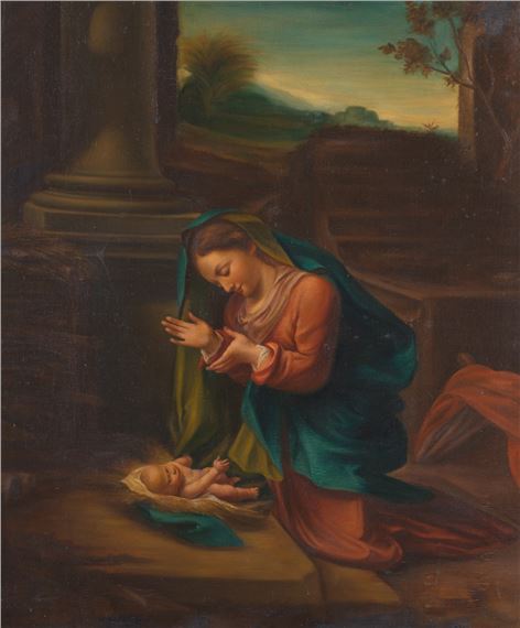 Adoration of the Christ Child - Correggio