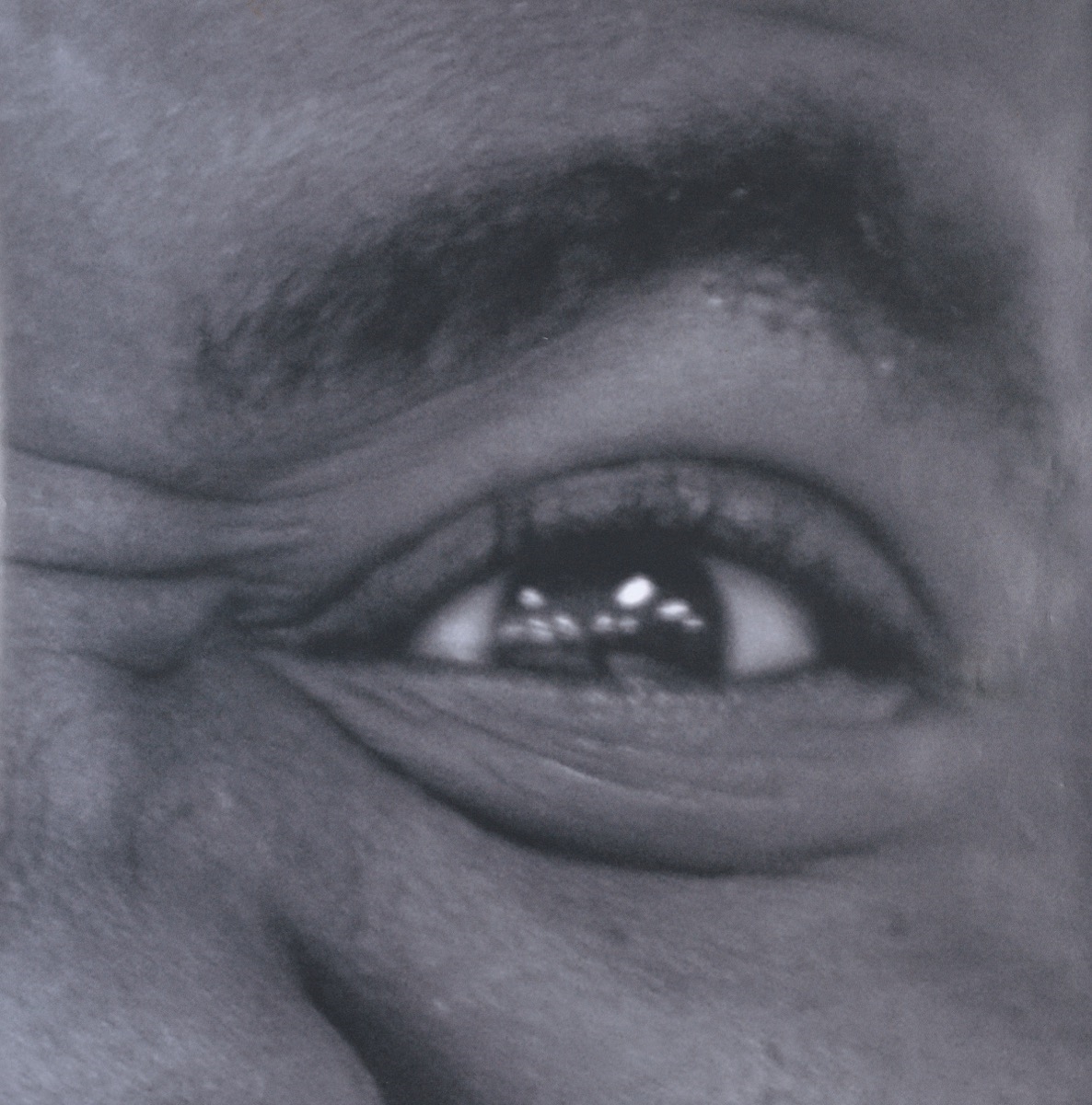 Artwork by JR, Untitled, Eye, Made of Photograph Printed On Heavy Paper