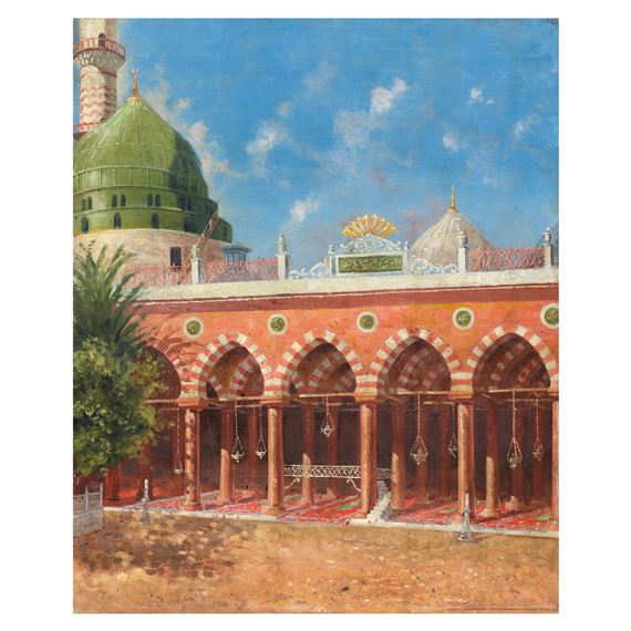 The Mosque of the Prophet at Medina - European School, 20th Century