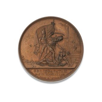 Medal commemorating the Capture of Seringapatam - James Mudie