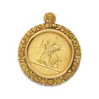 Medal commemorating the Capture of Seringapatam - James Mudie