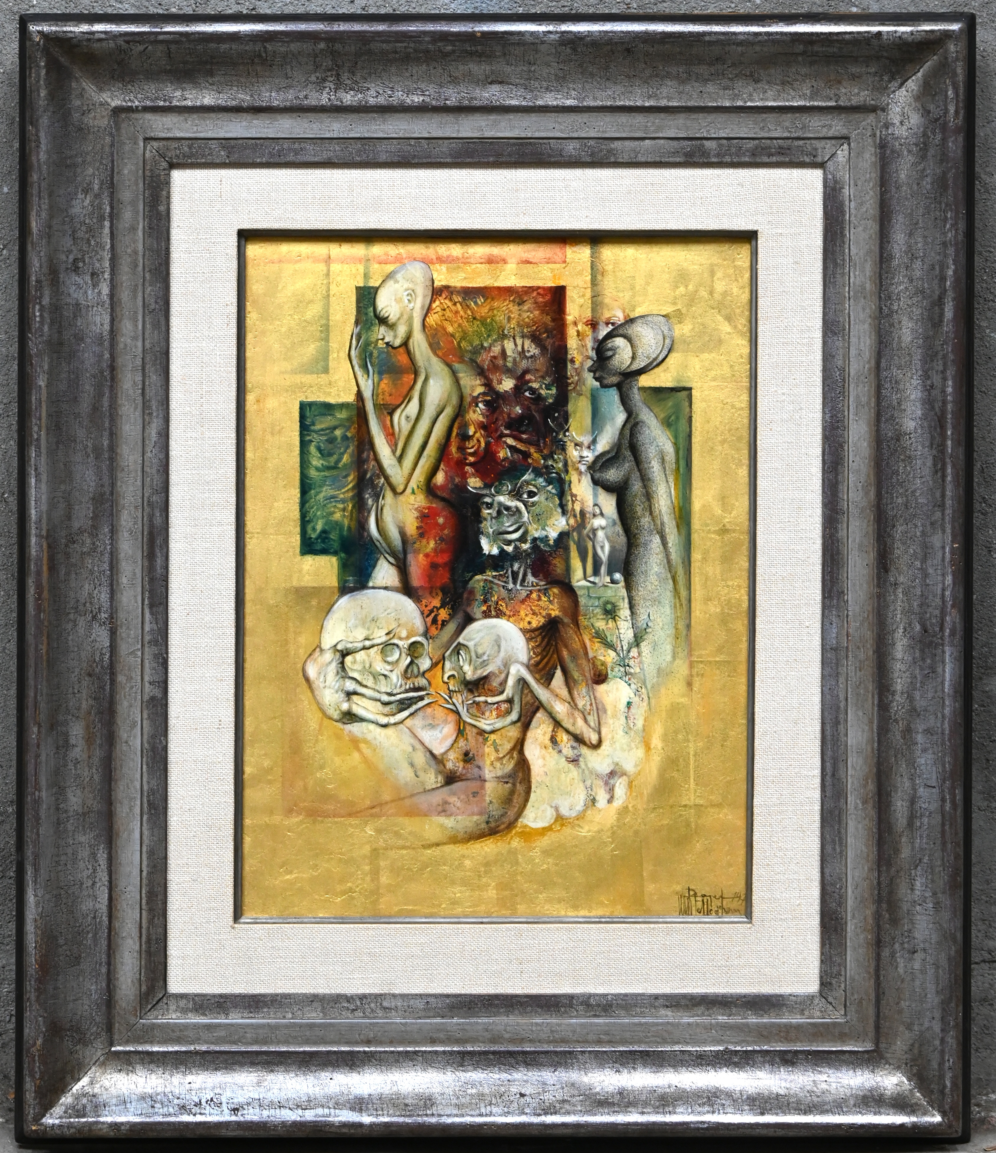 Artwork by Roger van Belleghem, Metamorphosis, Made of Oil On Panel