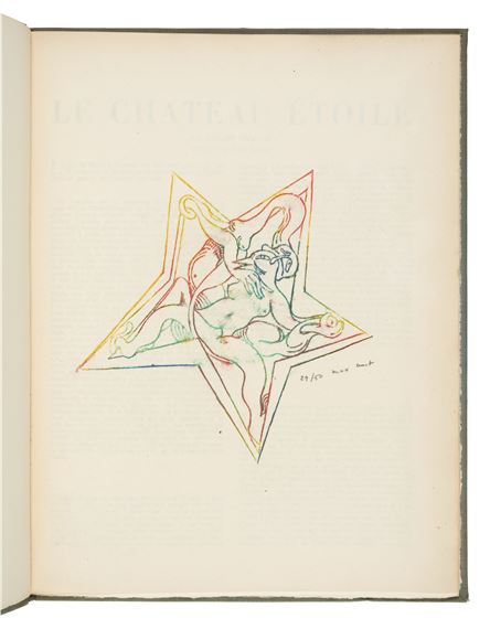 Le Château étoilé. Paris : [Albert Skira, 1936]. - Max Ernst