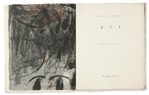 Air. Paris : Maeght, 1971. by Antoni Tàpies, 1971
