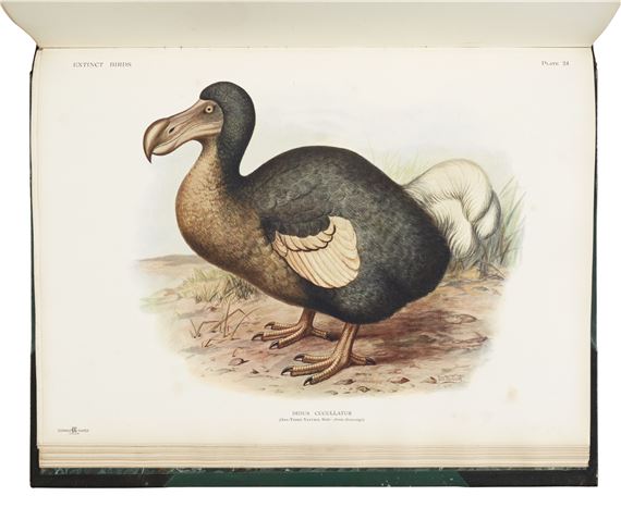 Extinct birds. Londres : Hutchinson &amp; Co., 1907. - Frederick William Frohawk