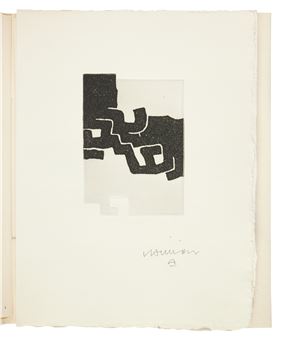 Le sujet est la clairière de son corps. Paris : Maeght, 1975. - Eduardo Chillida