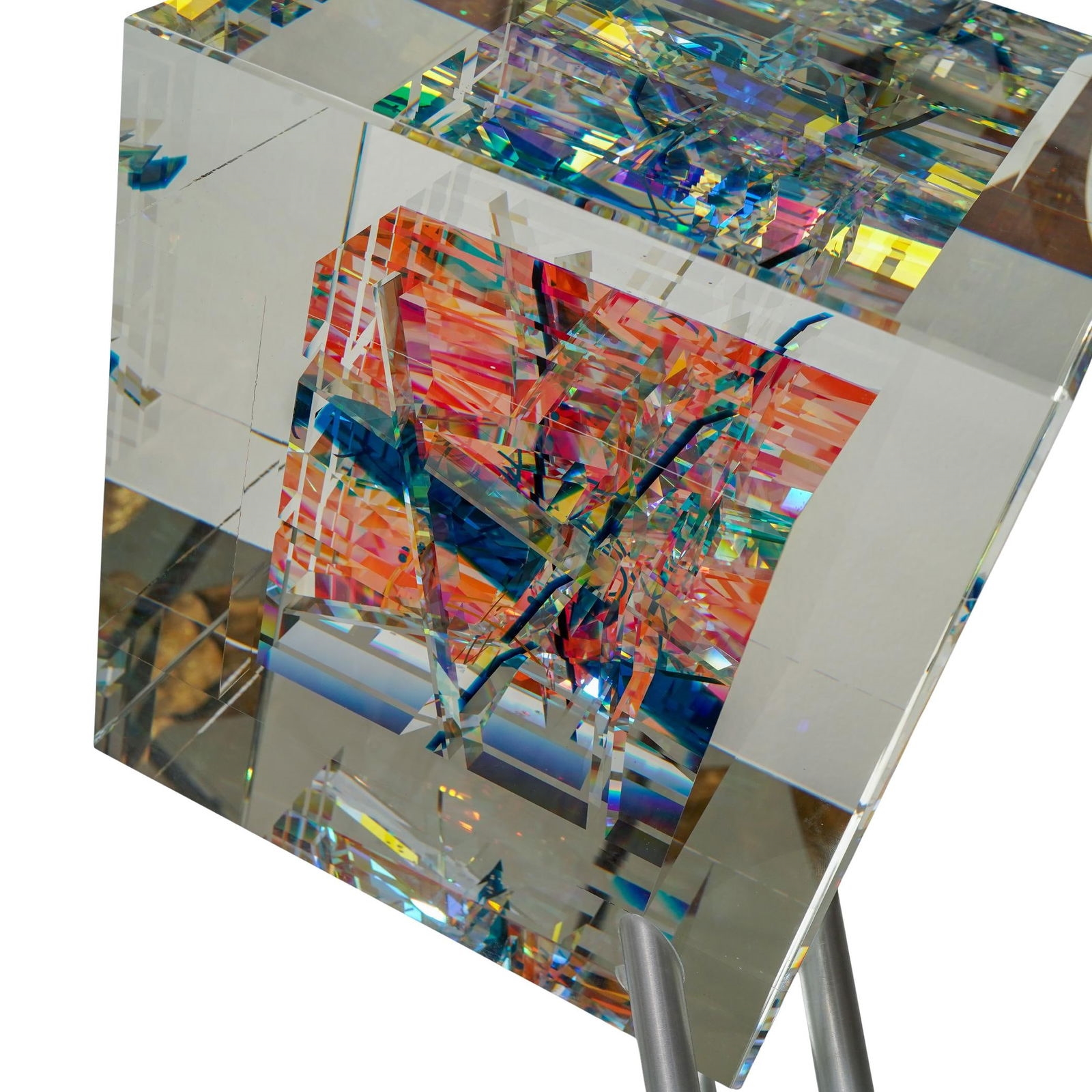 Toland Peter Sand | Transcendental Cube II (2022) | MutualArt