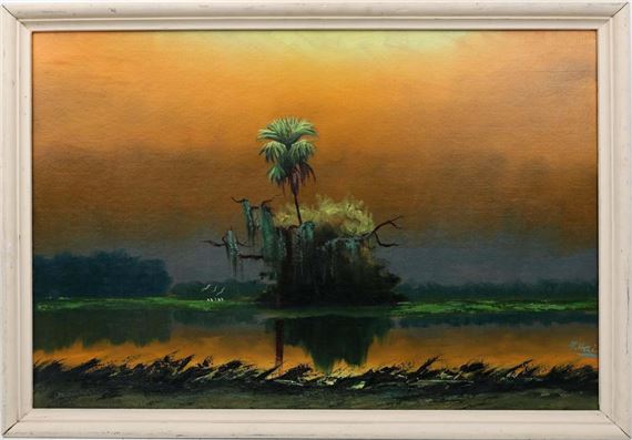 GOLDEN STILLNESS by Alfred Hair