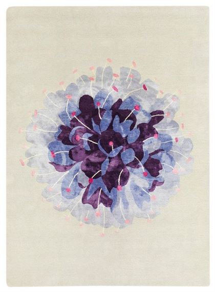 DEVILS BIT SCABIOUS CARPET by Deirdre Dyson