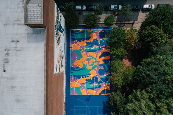 Andy Warhol: Reproduction of Andy Warhol’s Camouflage - Art in the Parks