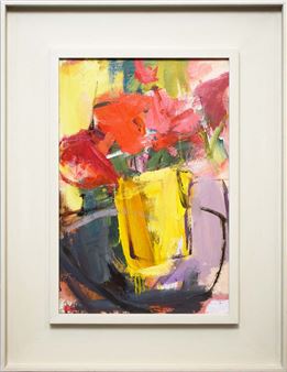 STILL LIFE WITH VASE AND FLOWERS - Rosie Copeland