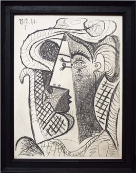 TETE DE FEMME - Pablo Picasso