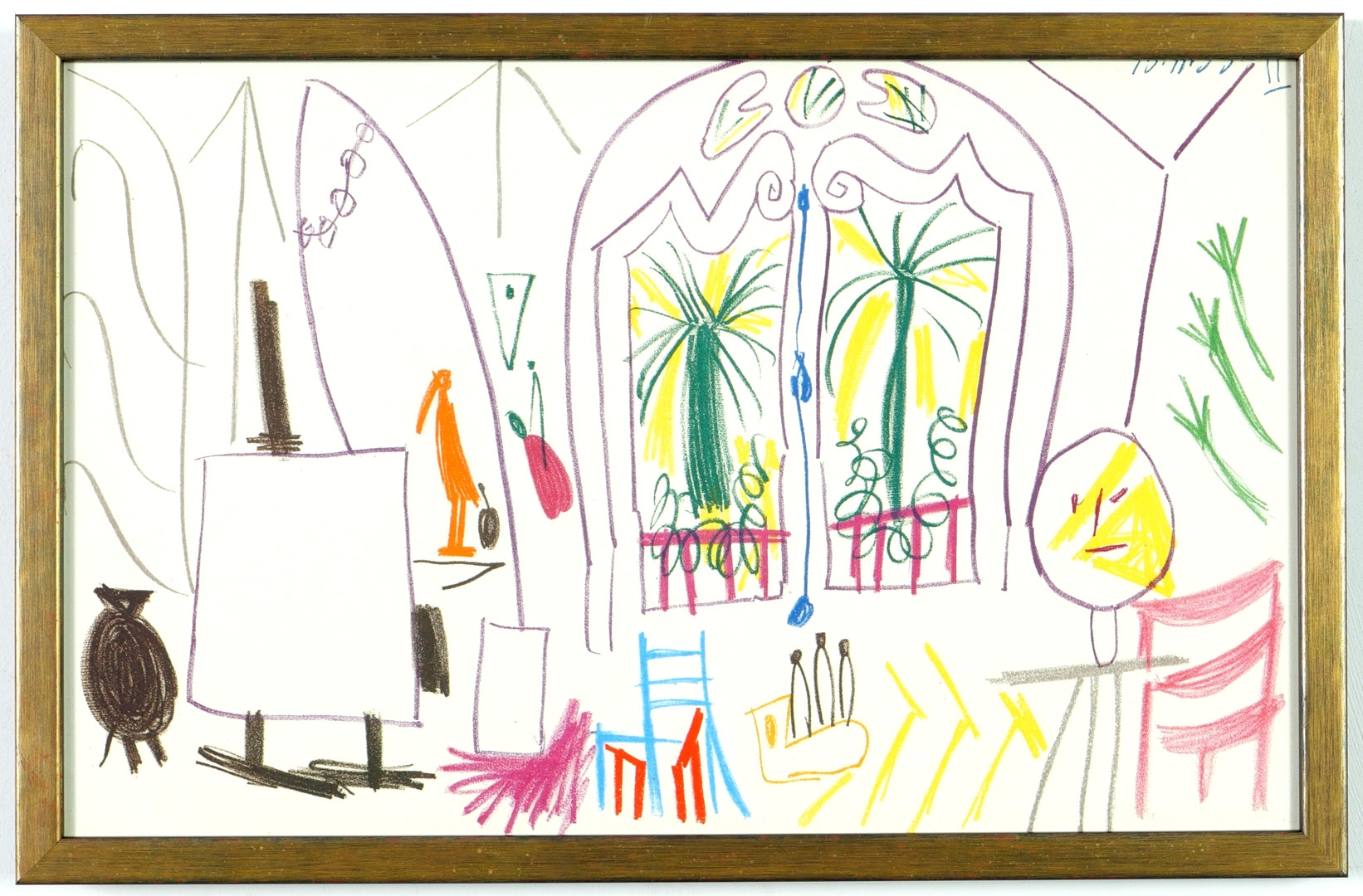 Artwork by Pablo Picasso, LA CALIFORNIE, Made of Collotypes