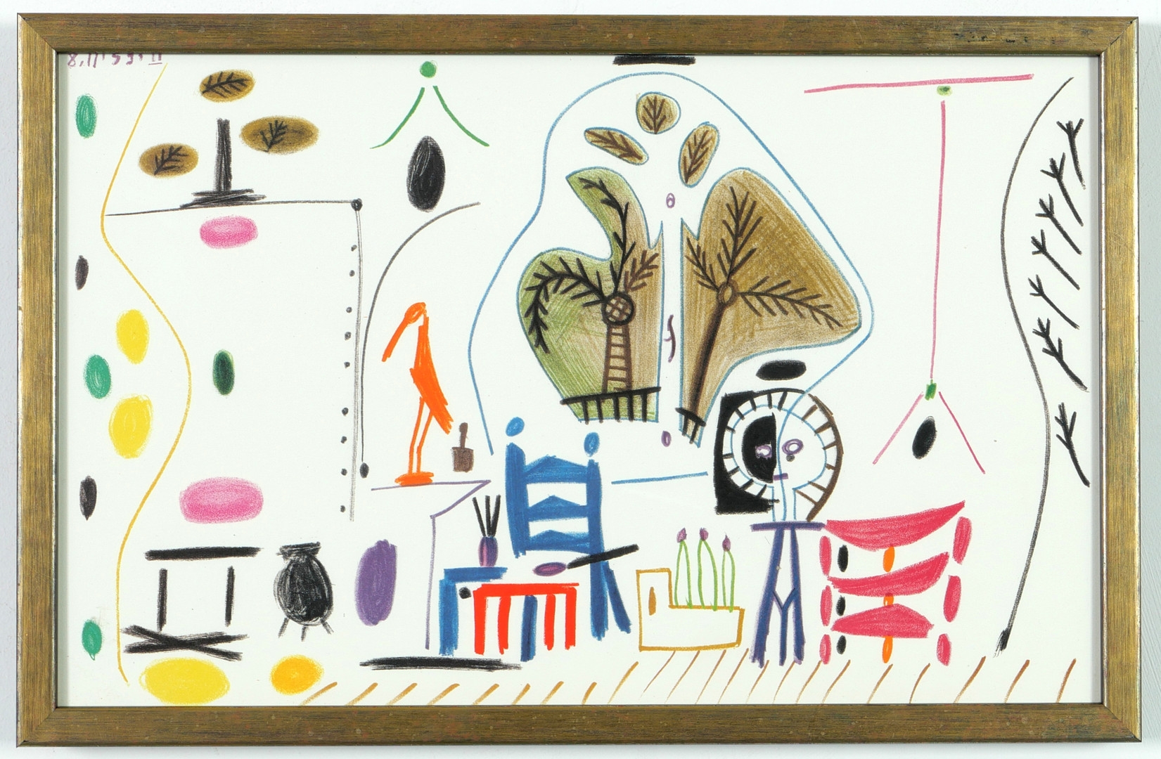 Artwork by Pablo Picasso, LA CALIFORNIE, Made of Collotypes