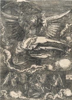 The Sudarium Held by one Angel