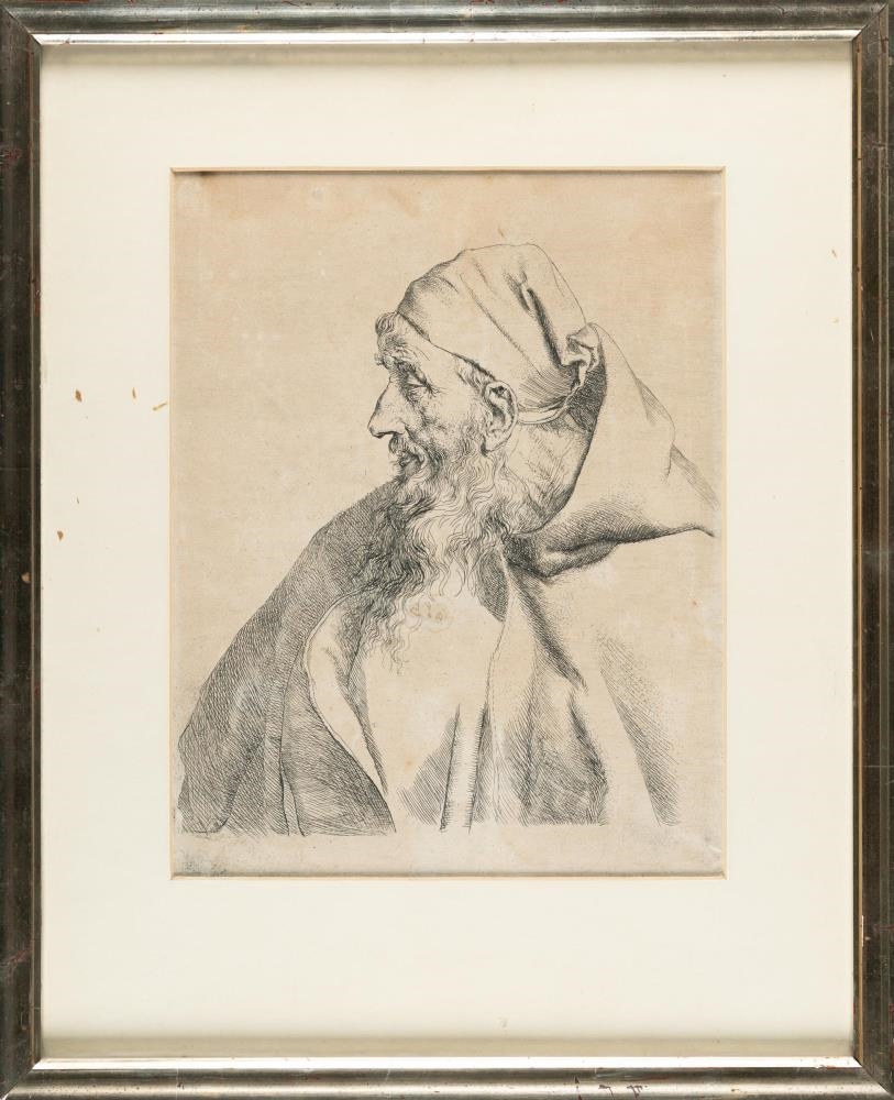 Jan Lievens | Bust of a Capuchin Monk (1635 - 1638) | MutualArt