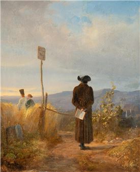 The Forbidden Path - Carl Spitzweg