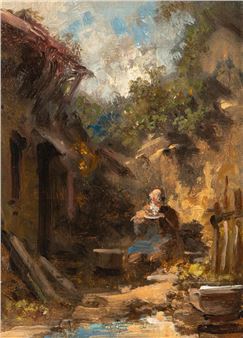 The Hermit - Carl Spitzweg