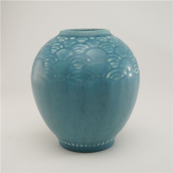 Rookwood Pottery Blue Vase - Rookwood Pottery