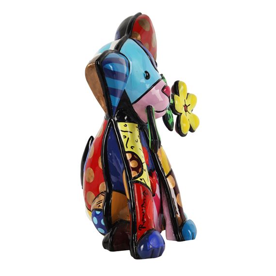 Romero Britto | Lovely Dog (2018) | MutualArt