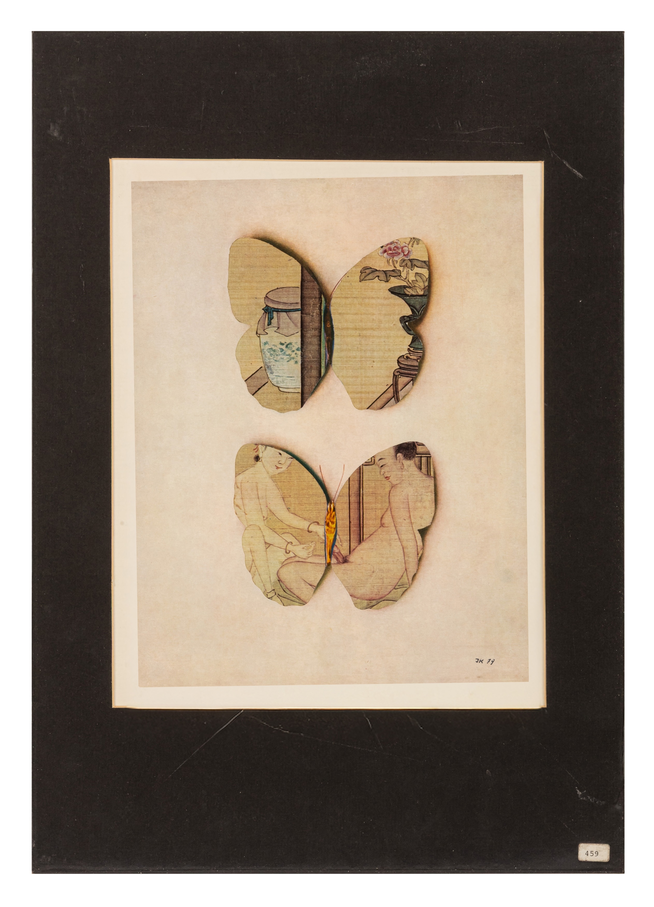 Artwork by Jiří Kolář, Erotische, Made of Collage