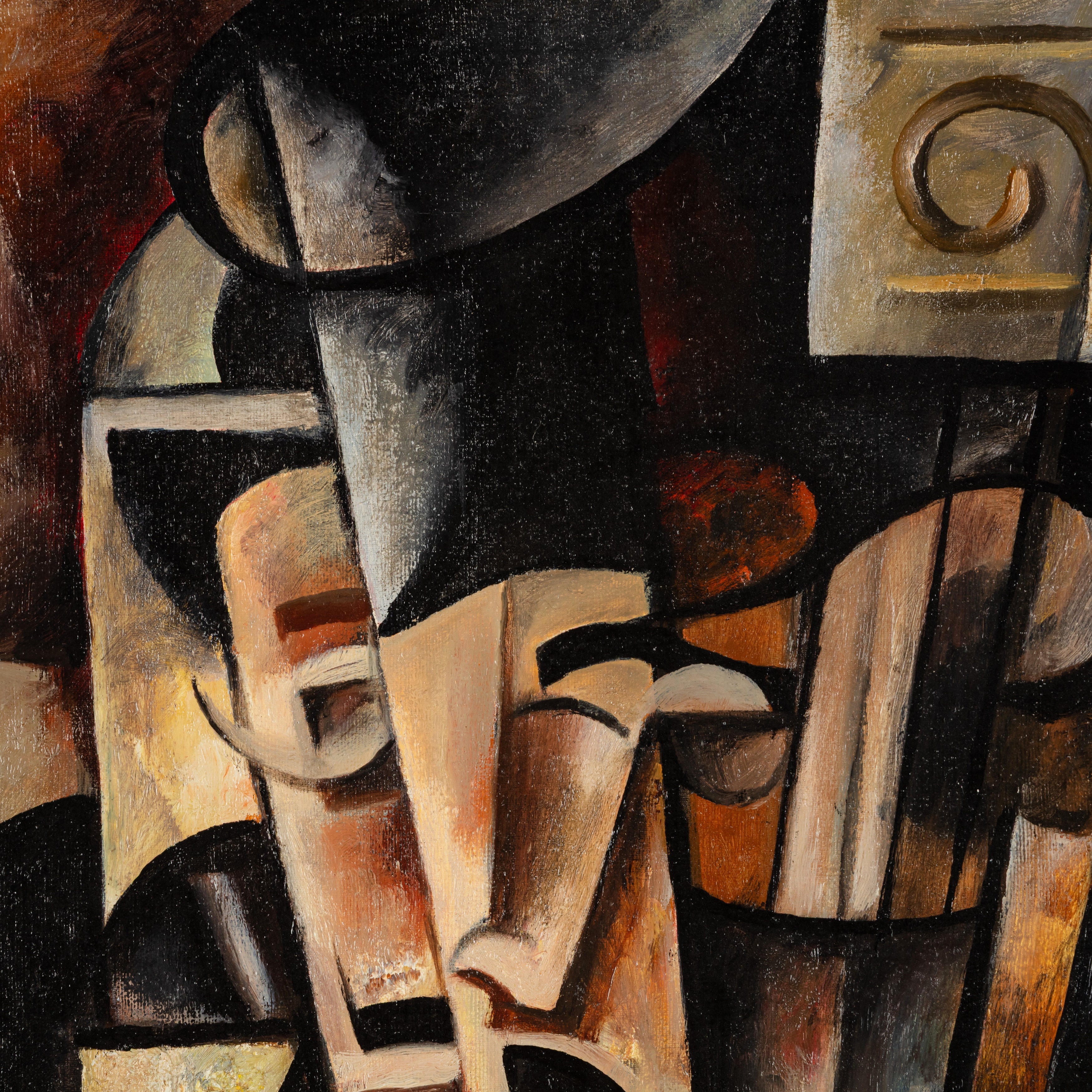 Artwork by Valery Kondratuk, Guitariste, Made of Oil On Canvas