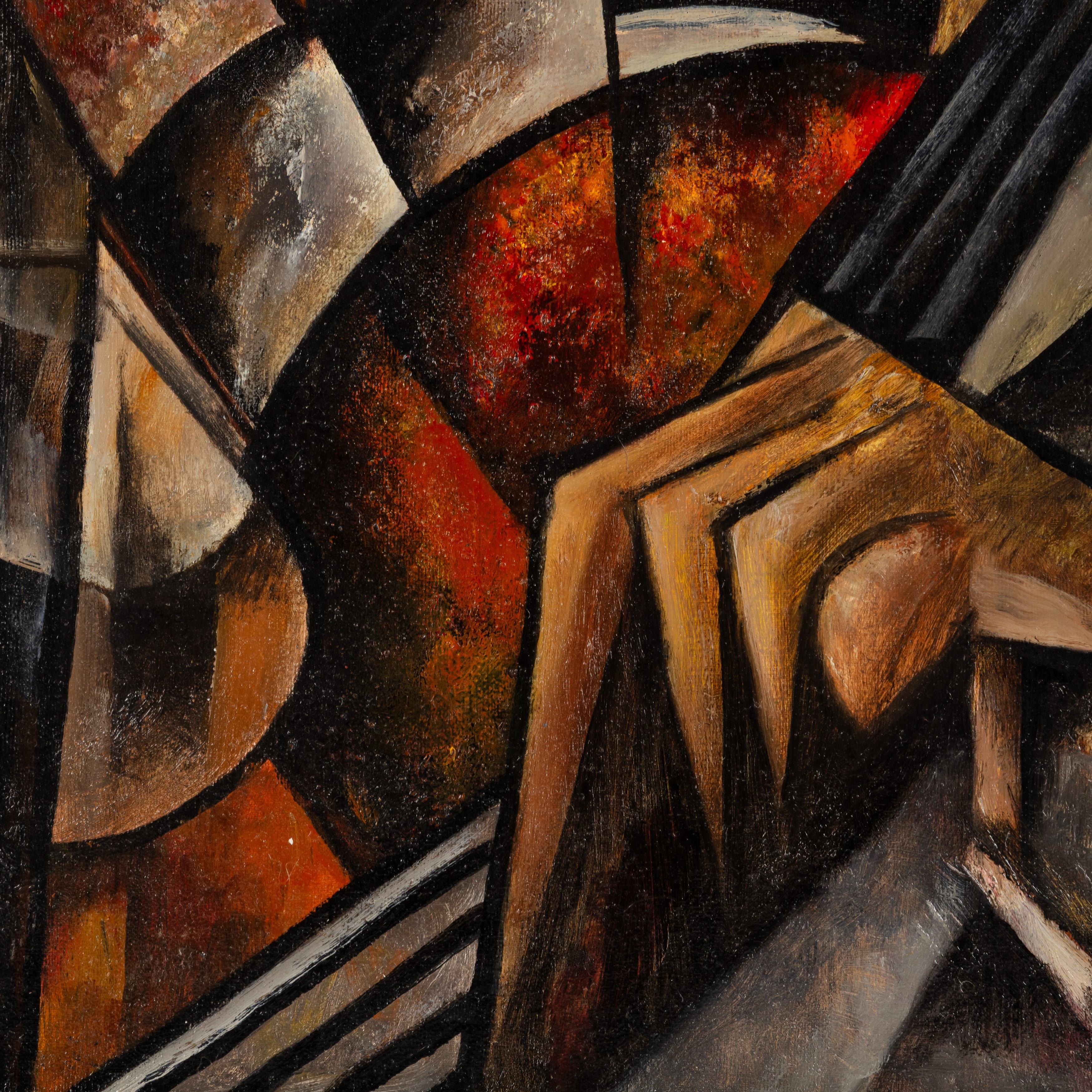 Artwork by Valery Kondratuk, Guitariste, Made of Oil On Canvas