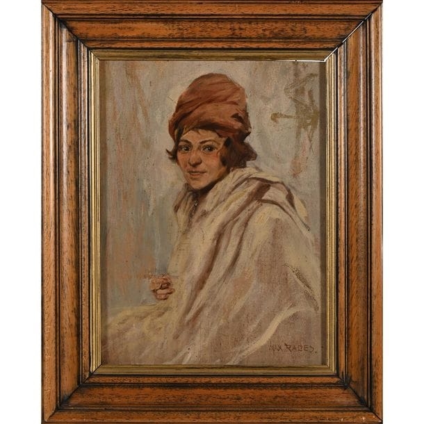 Max Rabes | Portrait of a Young Orientalist | MutualArt