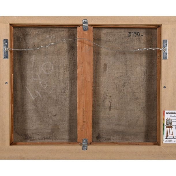 Artwork by Léon Giran-Max, Landscape near Cergy, Made of oil on canvas