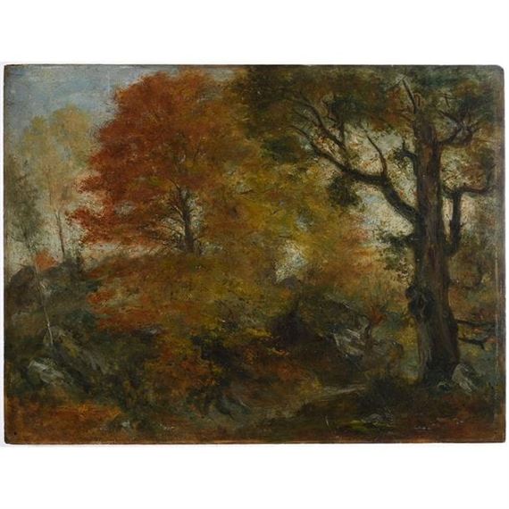 Etude de paysage - Eugène Delacroix
