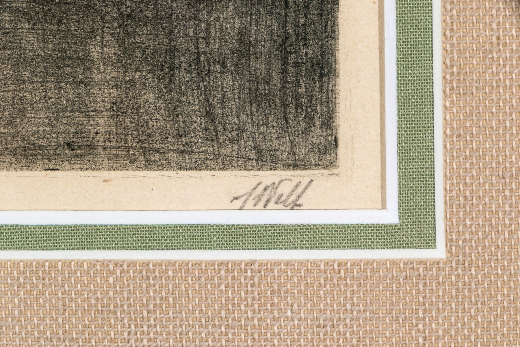 Artwork by J. Wolf, St. Mark's Basilica, Piazza San Marco Venice, Made of Hand Colored Etching