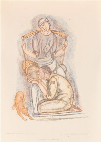 Miłosierdzie (Barmherzigkeit - Leopold Gottlieb