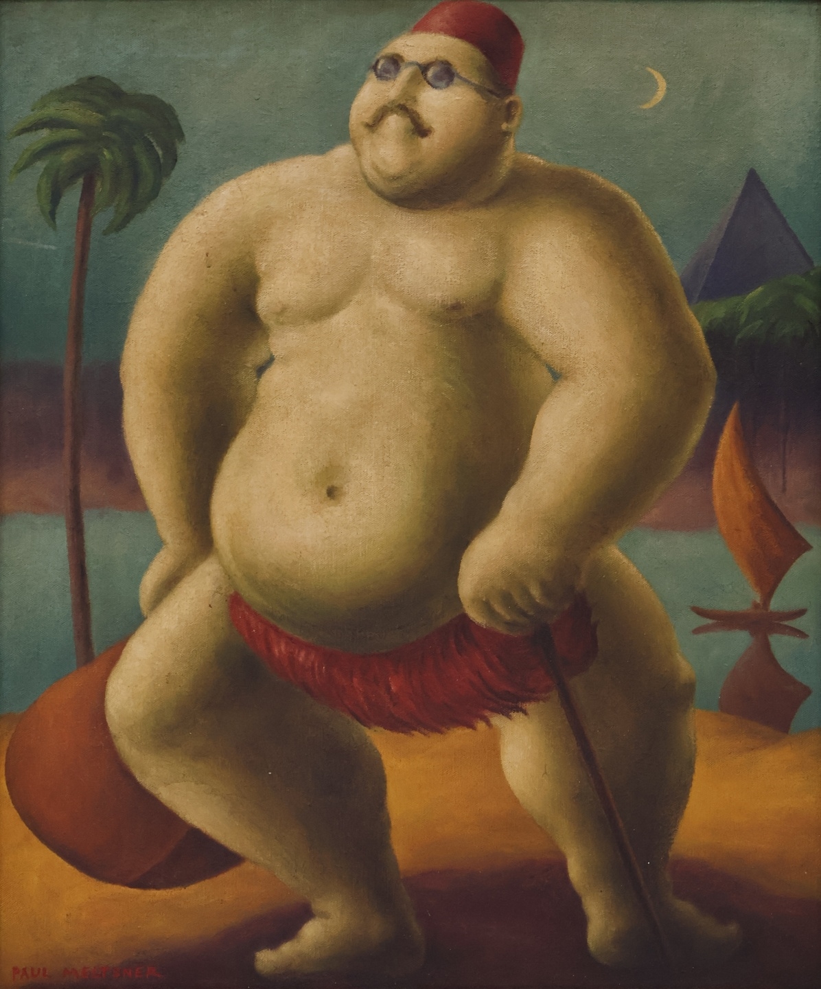 Artwork by Paul Raphael Meltsner, Harem Scarem, Made of Oil On Canvas