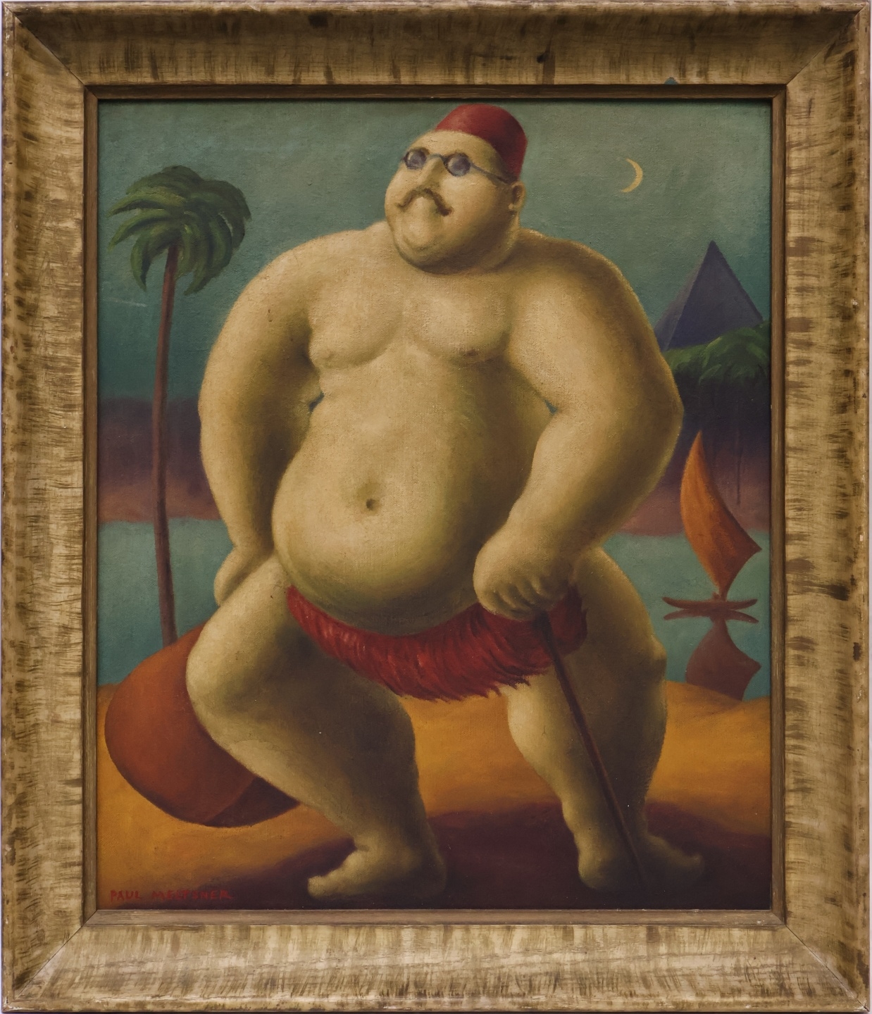 Artwork by Paul Raphael Meltsner, Harem Scarem, Made of Oil On Canvas