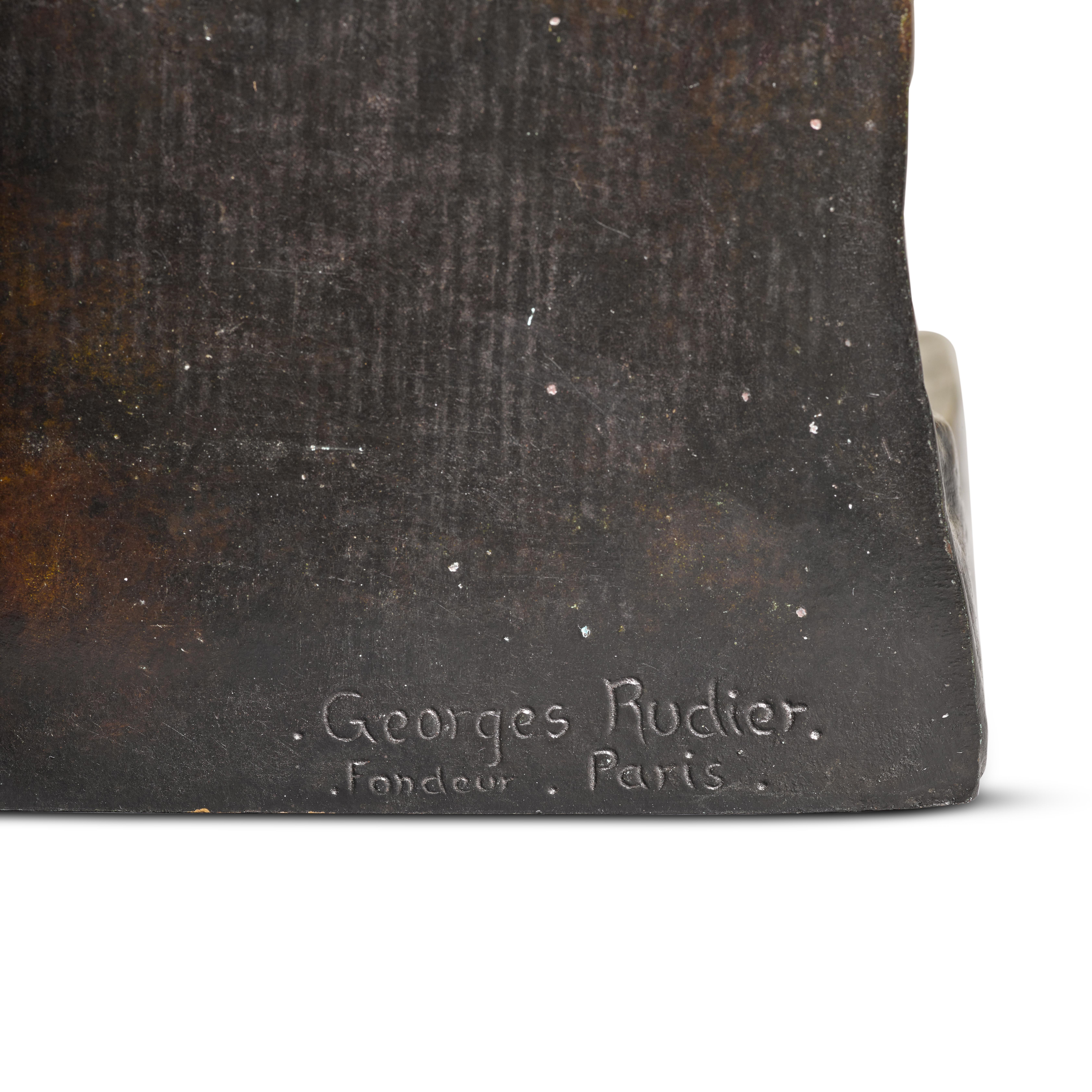 Artwork by Auguste Rodin, Étude pour Adam au pilier, Made of bronze