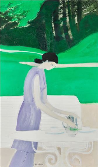 Andre Brasilier | L'été à Loupeigne (1979) | MutualArt