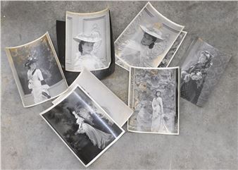 A collection of ten photographs mostly of Vivien Leigh from the film Anna Karenina - Cecil Beaton