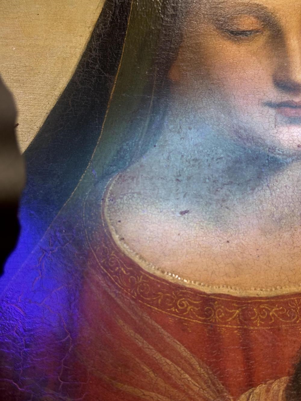 Artwork by Italian School, 17th Century, Madonna with Jesus holding a finch and St. John with the cross in landscape, Made of Oil On Wooden Panel