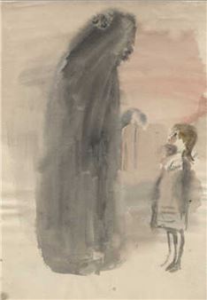 From a series of illustrations for fairy tales - Konstantin Ivanovich Rudakov