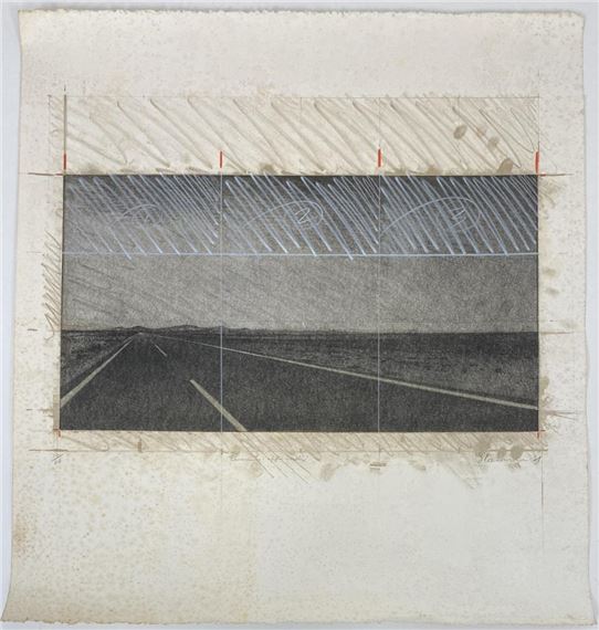 Evening Approach - Tim Storrier