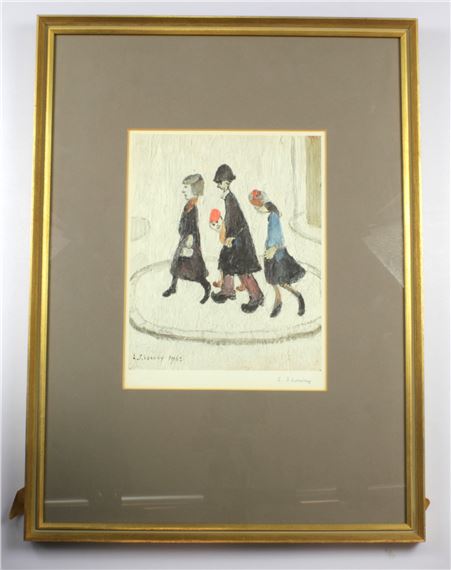 The Family - Laurence Stephen Lowry