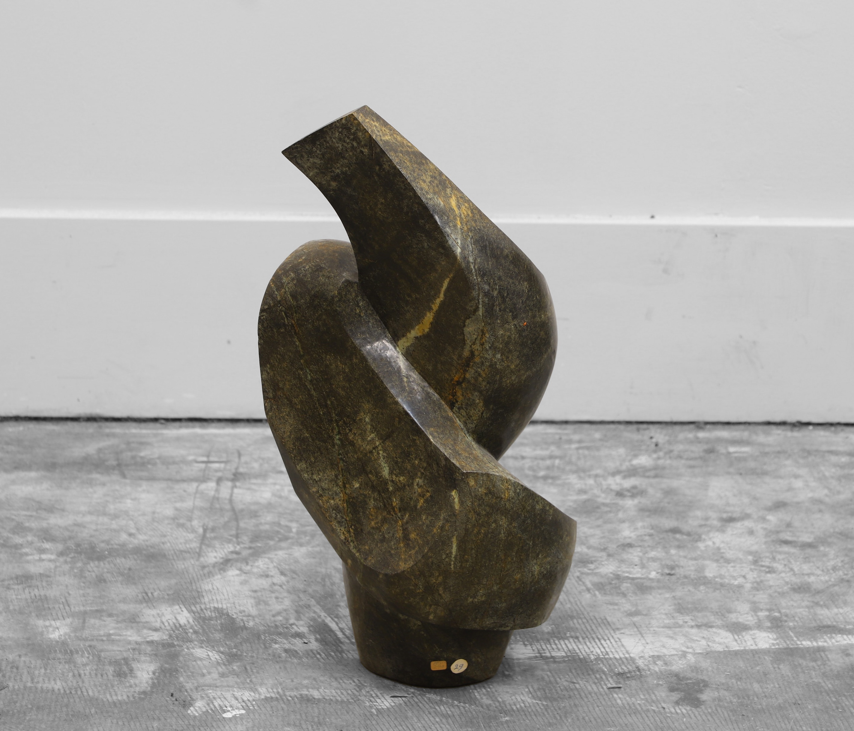 Artwork by Brighton Sango, Embrace, Made of sculpture