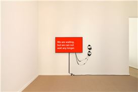 Tony Cokes at Hannah Hoffman Gallery