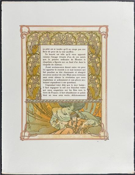 Ilsee, Princess of Tripoli - Alphonse Mucha