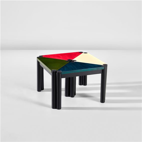 Set of four modular side tables - Ico Parisi