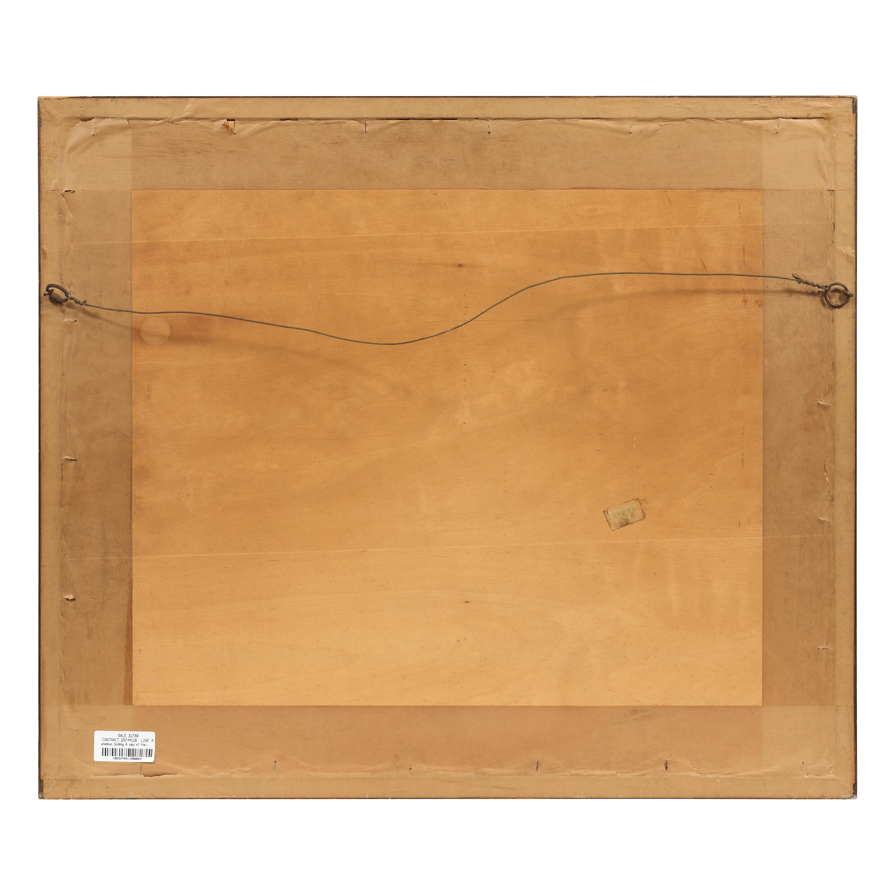 Artwork by Lansdown Guilding, A view of the new crater of the Morne Soufrière - St. Vincent, taken from the north and west brink, Made of pencil and watercolour