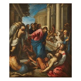 THE POOL OF BETHESDA - Jacopo Palma il Vecchio