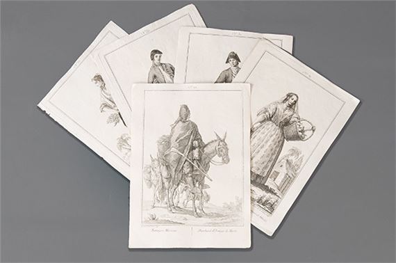 Tipos populares de España - Juan de la Cruz Cano